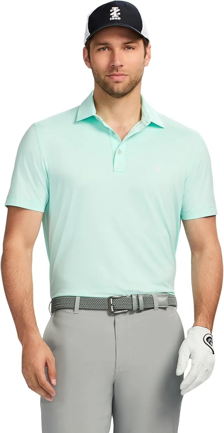 IZOD Men's Swingflex Performance Mesh Polo