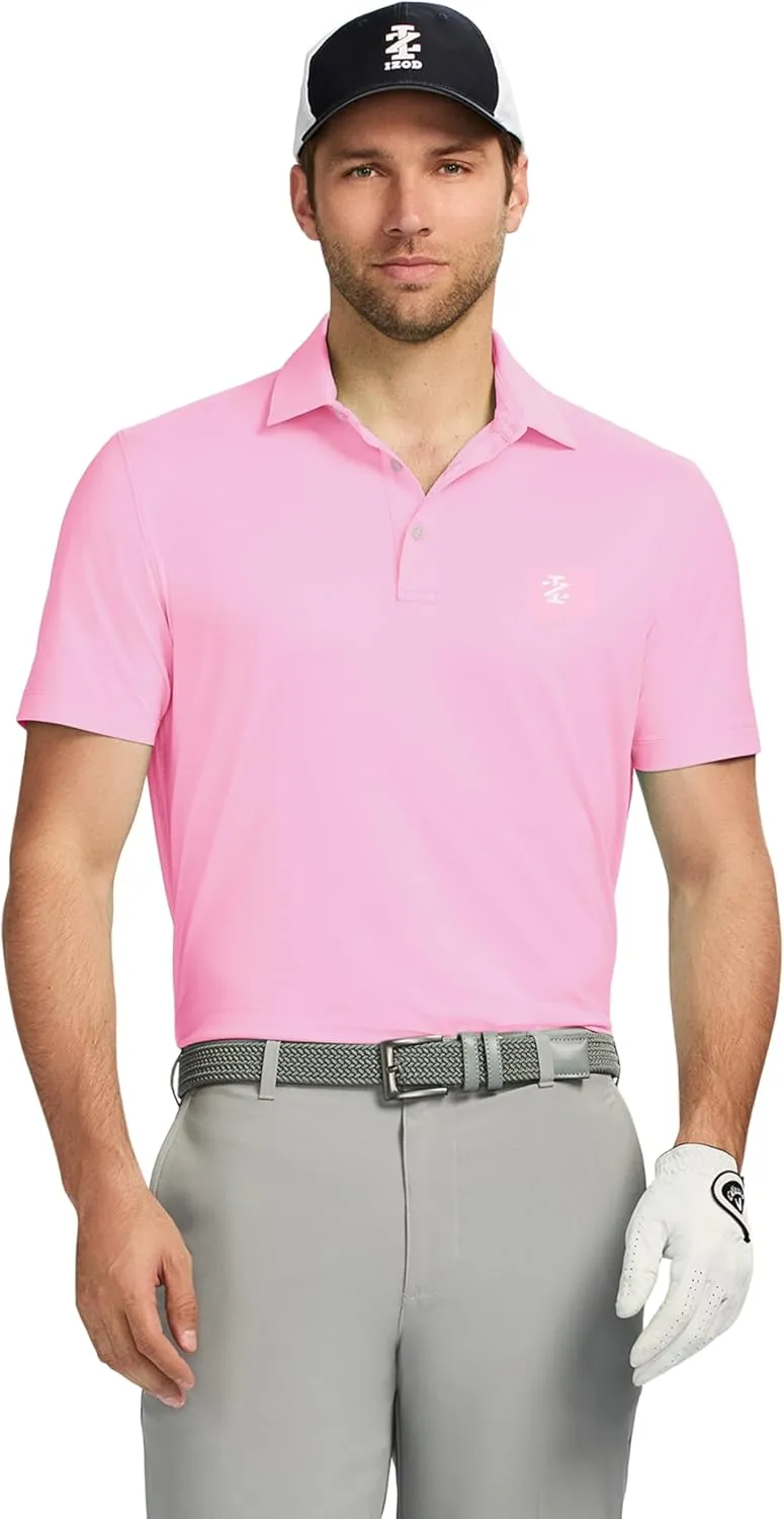 IZOD Men's Swingflex Performance Mesh Polo