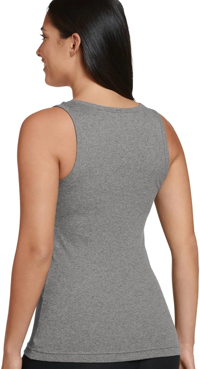 Jockey Women's Performance 100% Cotton Rib Tank