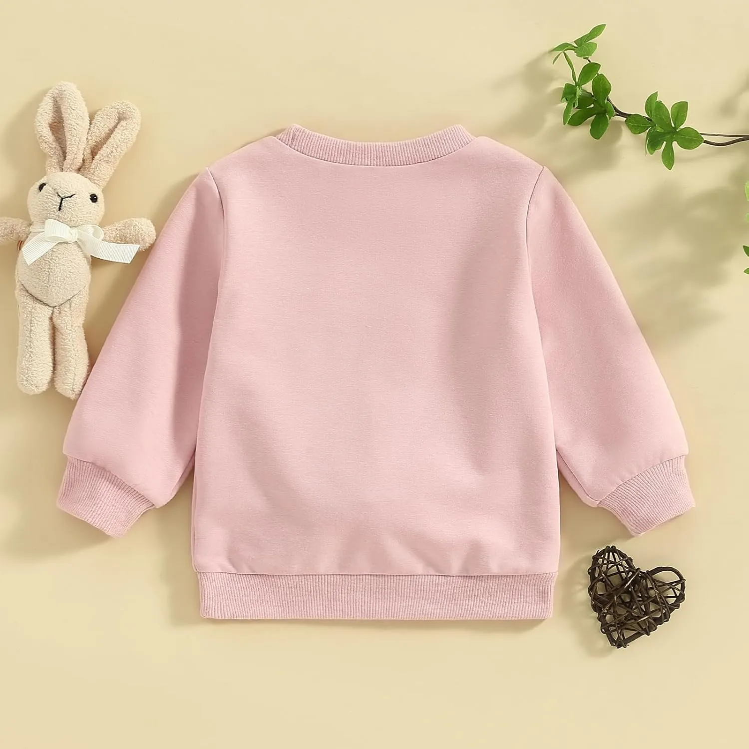 Kayotuas Toddler Girl Valentines Shirt Fuzzy Embroidered Letters Heart Sweatshirt Long Sleeve Crewneck Pullover Sweater Tops