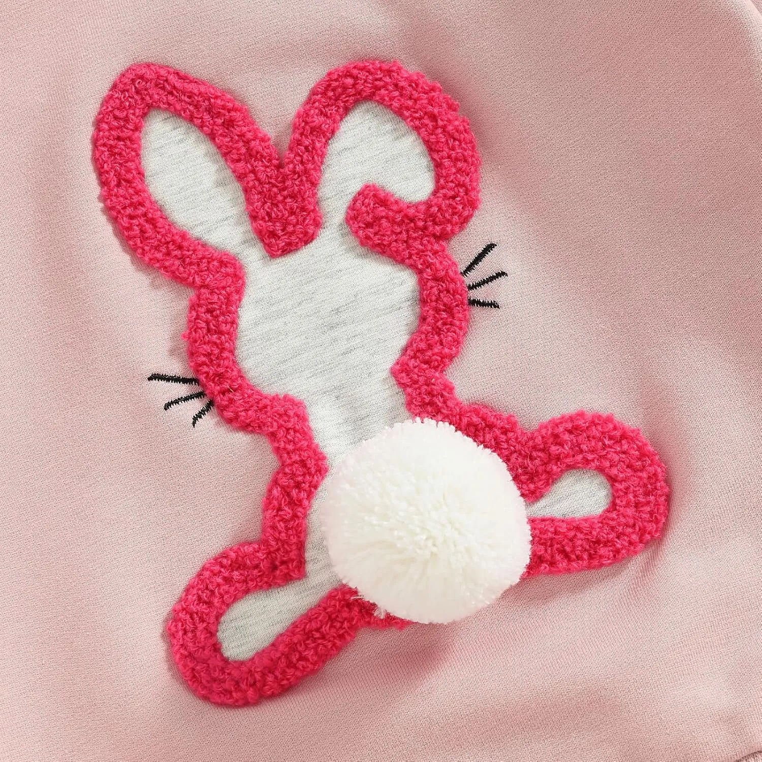 Kayotuas Toddler Girl Valentines Shirt Fuzzy Embroidered Letters Heart Sweatshirt Long Sleeve Crewneck Pullover Sweater Tops