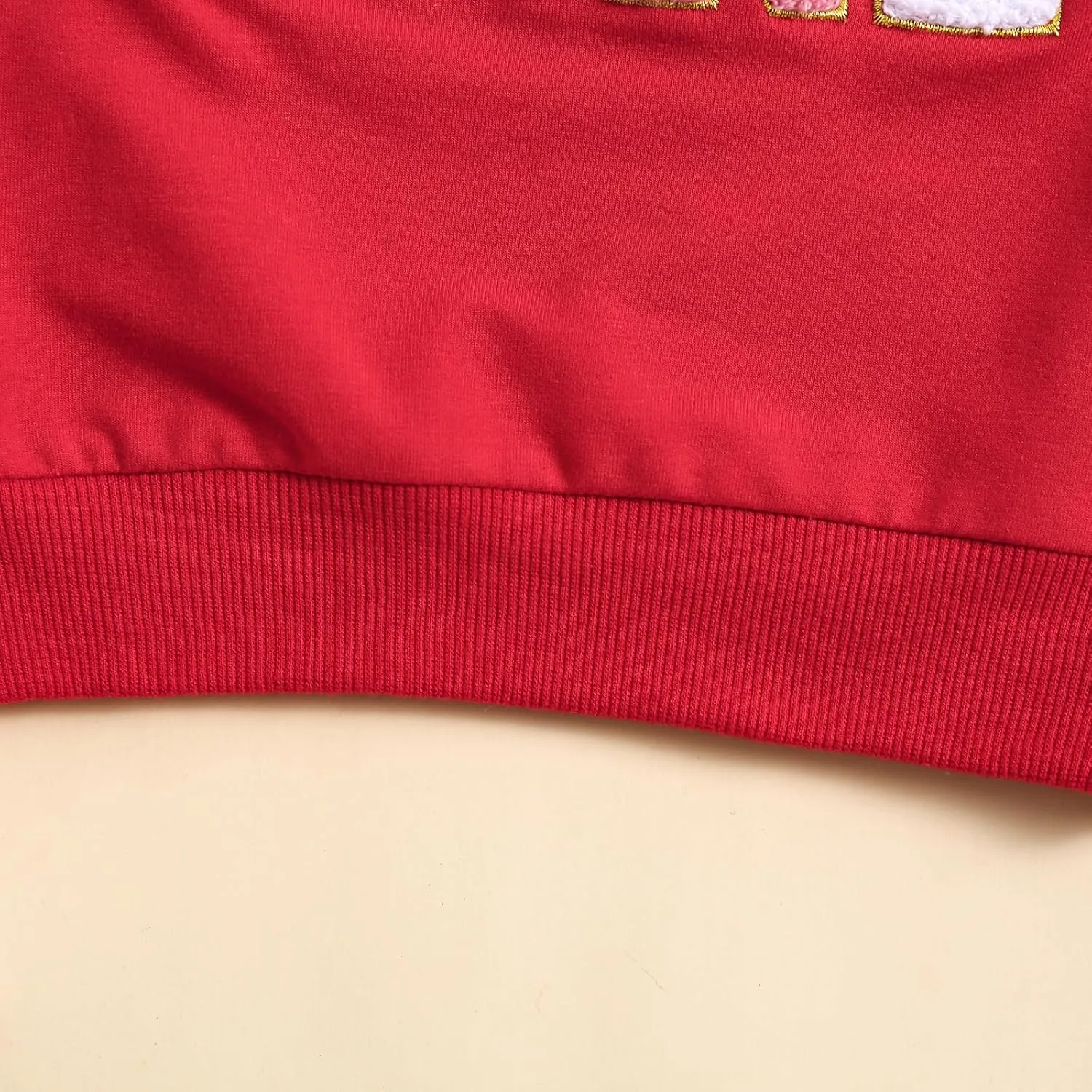 Kayotuas Toddler Girl Valentines Shirt Fuzzy Embroidered Letters Heart Sweatshirt Long Sleeve Crewneck Pullover Sweater Tops