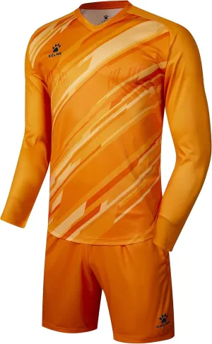 KELME Soccer Goalkeeper Jersey Pro Set Uniform - Padded Goalkeeper Shirt Shorts Socks - Men's Goalie Jersey Adults Kids