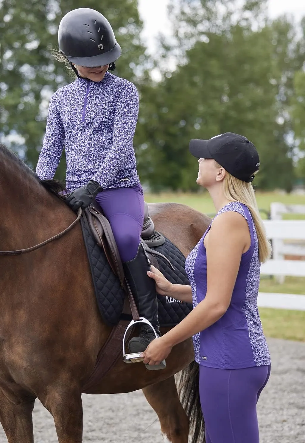 Kerrits Flow Rise Knee Patch Performance Tight