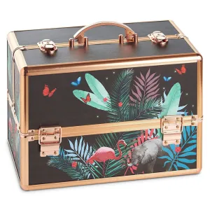 Large Stylish Nature Printed Professional Makeup Cosmetic Organizer -A2324