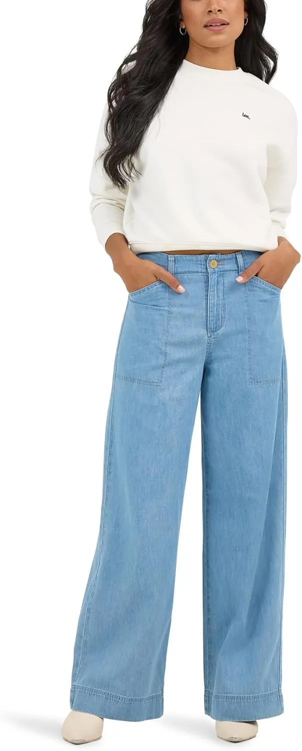 Lee Women's Legendary Drapey Trouser Pant