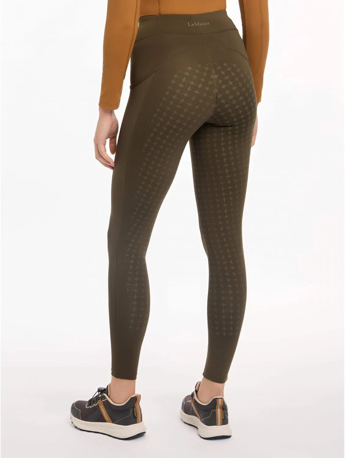 LeMieux Naomi Pull On Breeches - Technical Lightweight Fabric - Full Seat Silicone for Grip - Riding Trousers for Adults