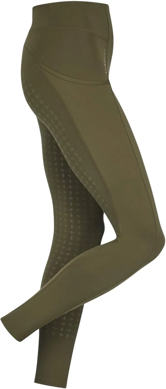 LeMieux Naomi Pull On Breeches - Technical Lightweight Fabric - Full Seat Silicone for Grip - Riding Trousers for Adults