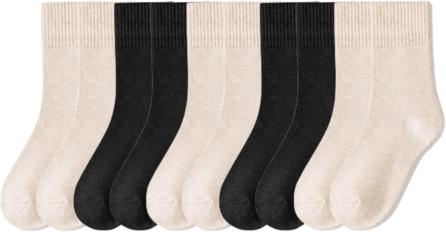 Lomitract Bamboo Mini Crew Socks (Women 5-10)