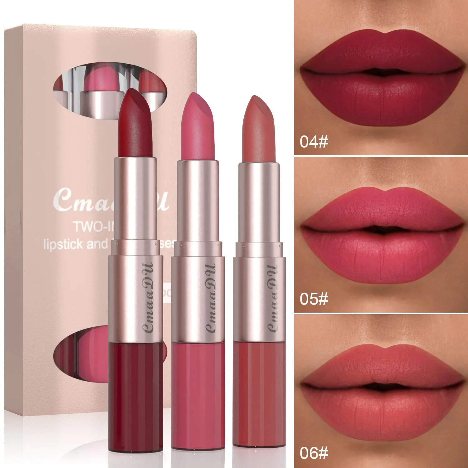 Luxe Lip Duo - 3-Color Lipstick
