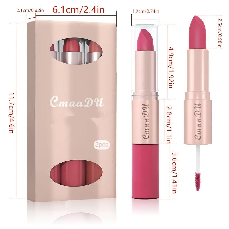 Luxe Lip Duo - 3-Color Lipstick
