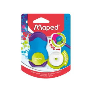 Maped BLACK PEPS, ANIMAL & COL ANIMAL  1  ERASER Sharpener Pack