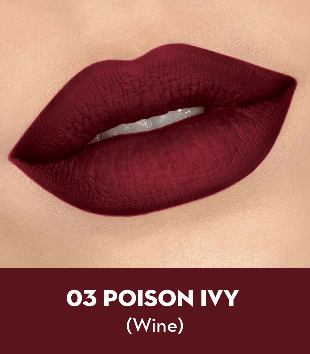 Matte As Hell Crayon Lipstick - 03 Poison Ivy