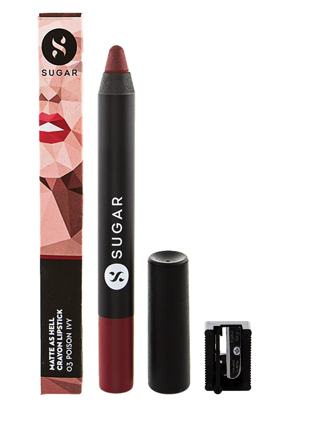 Matte As Hell Crayon Lipstick - 03 Poison Ivy