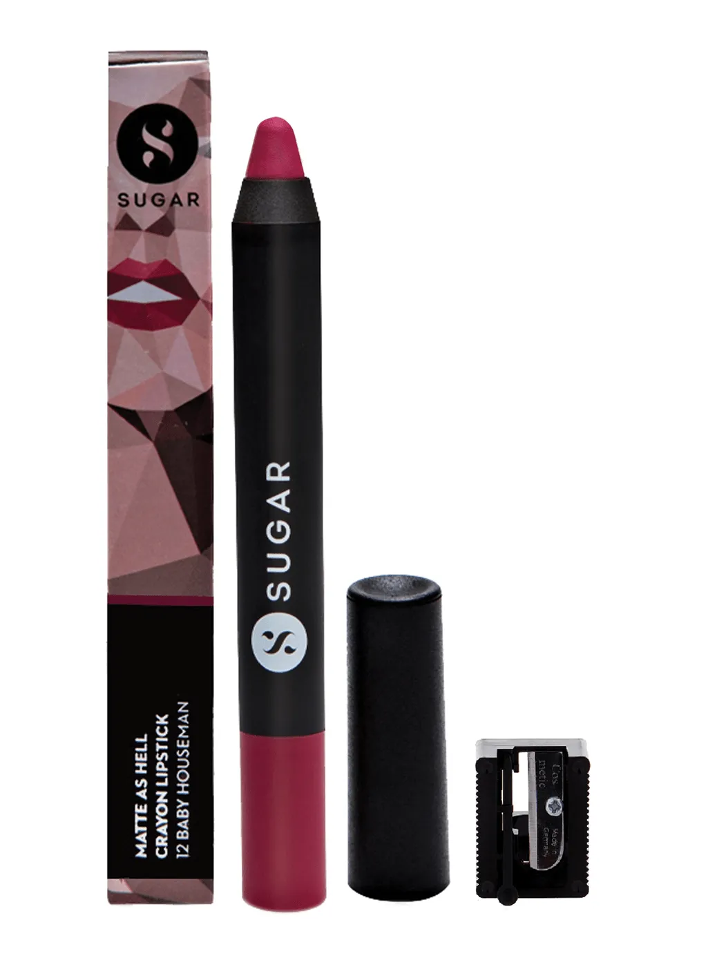 Matte As Hell Crayon Lipstick - 12 Baby Houseman