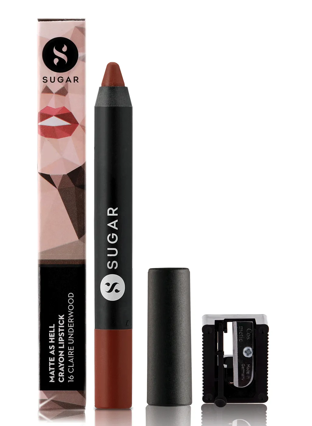 Matte As Hell Crayon Lipstick - 16 Claire Underwood
