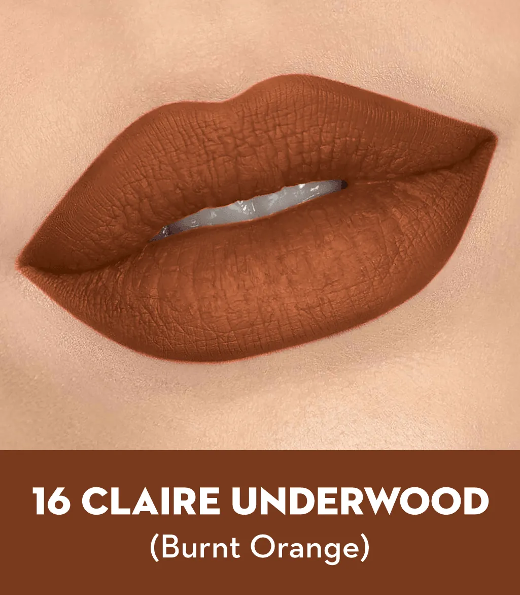 Matte As Hell Crayon Lipstick - 16 Claire Underwood