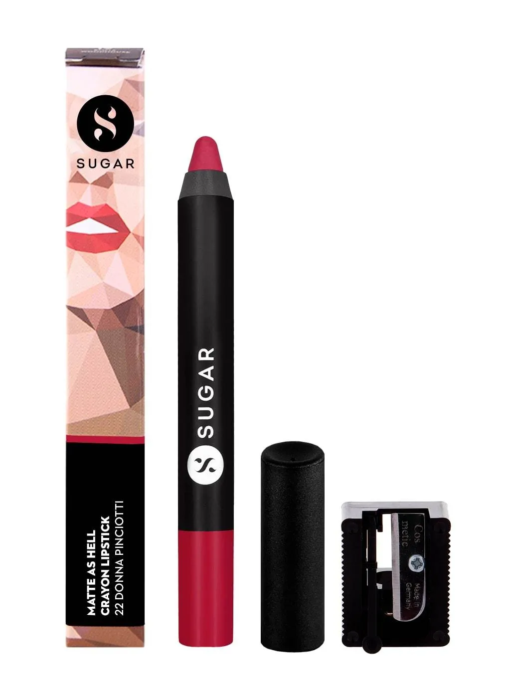 Matte As Hell Crayon Lipstick - 22 Donna Pinciotti