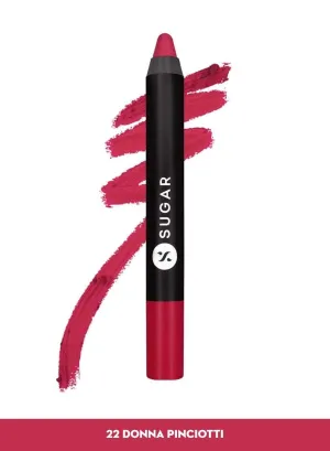 Matte As Hell Crayon Lipstick - 22 Donna Pinciotti