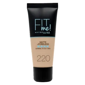 Maybelline Fit Me Matte & Poreless Liquid Foundation 220 Natural Beige 30ml