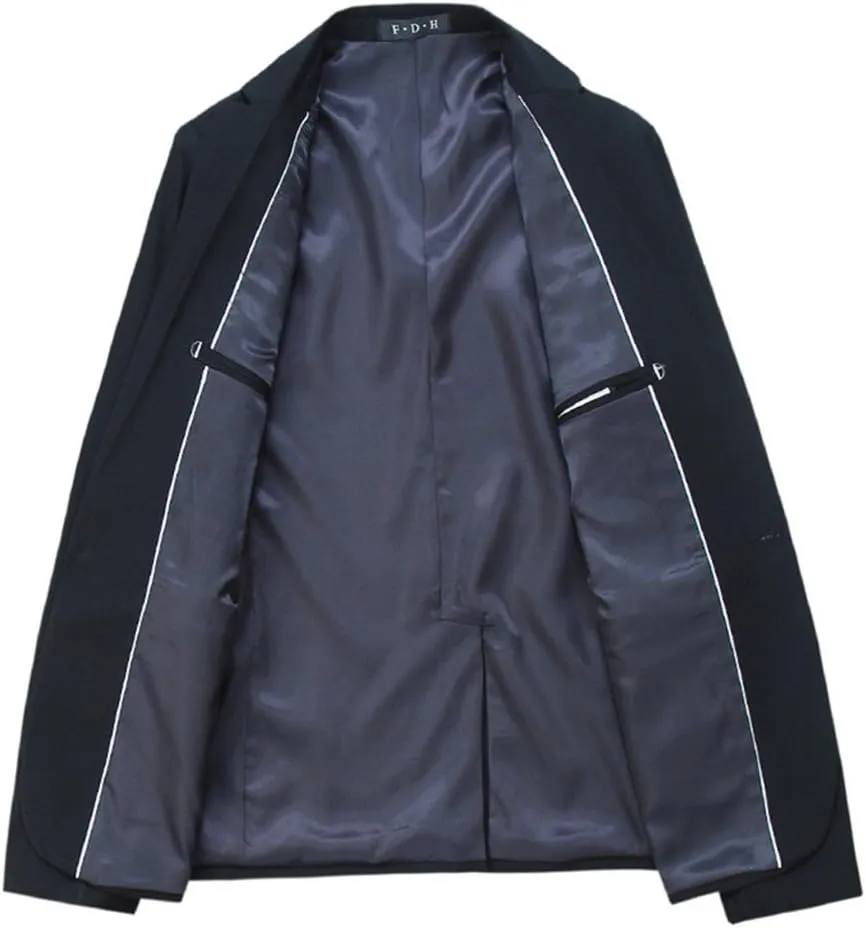 Mens Blazer Slim Fit Sport Coats 26 Colors Suit Jacket for Daily Business and Prom Party