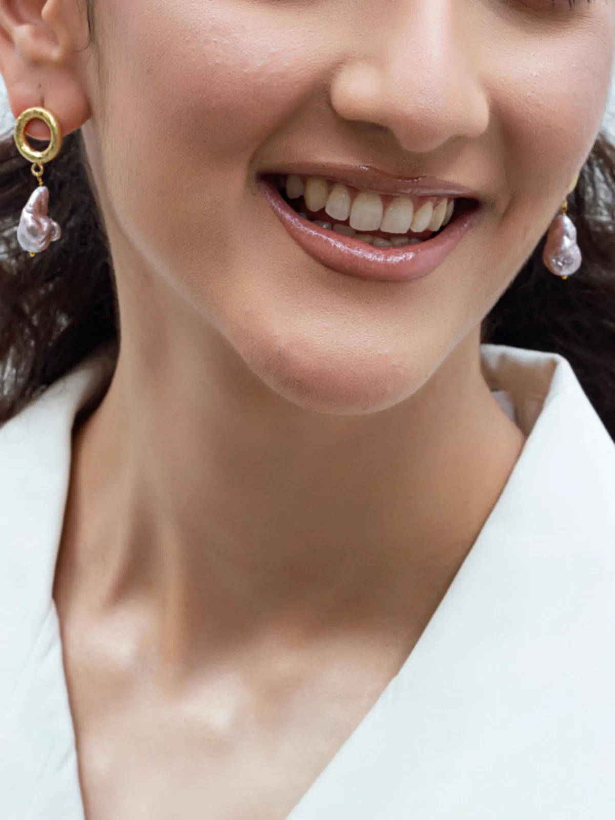 MOKUZAI Mini Foxglove Earrings