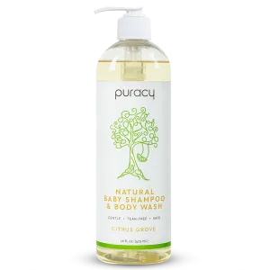 Natural Baby Shampoo & Body Wash -Citrus Grove - 16oz