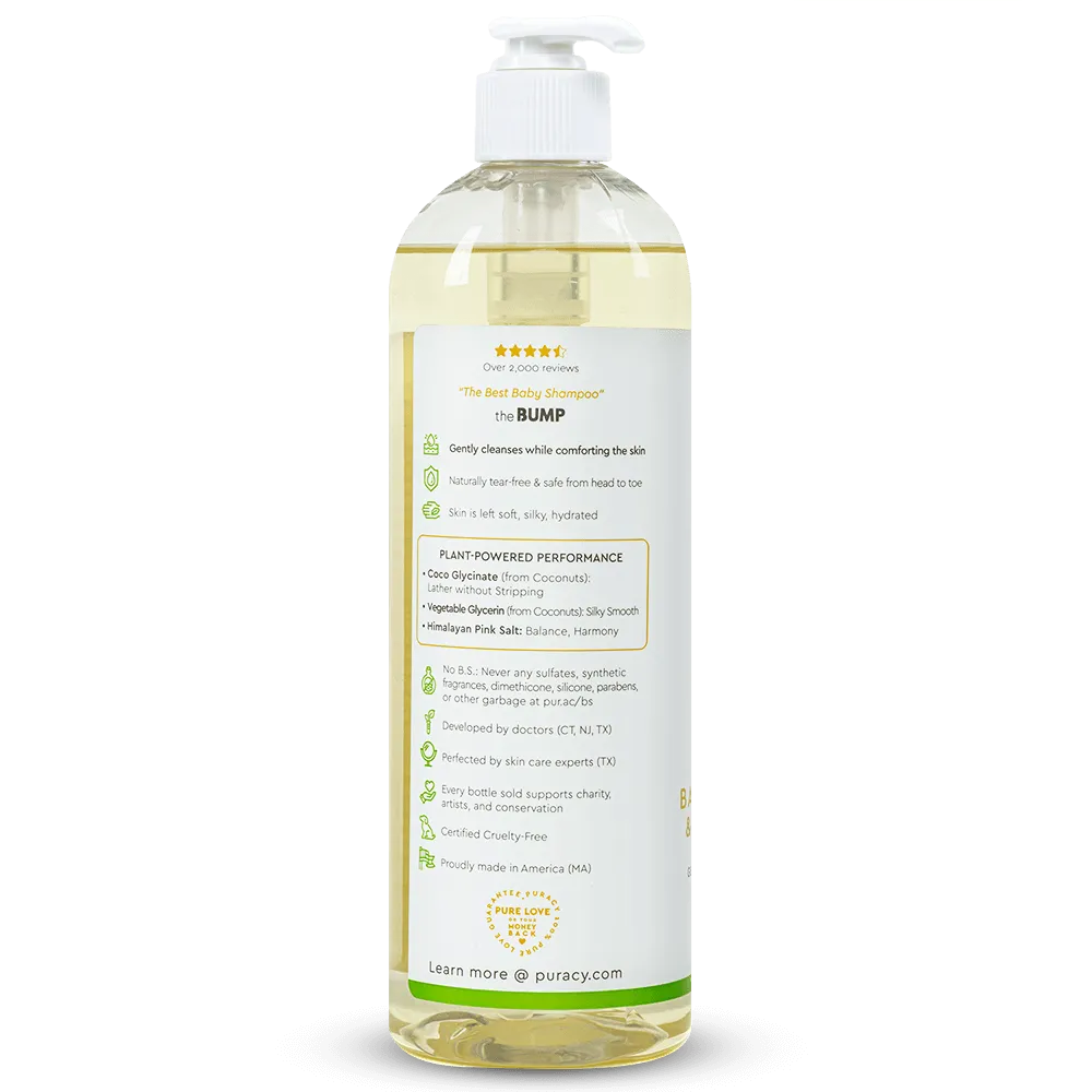 Natural Baby Shampoo & Body Wash -Citrus Grove - 16oz