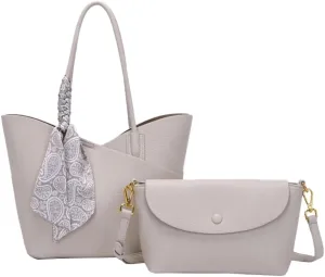 Niction PU Leather Bucket Shoulder Bag Crossbody Bags Small Tote Purses and Handbags with Wallet Adjustable Straps