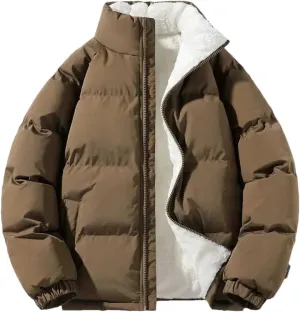 Niiyyjj Winter Men Plus Cashmere Cotton Padded Jacket Men's Casual Thick Warm Large Size Coats