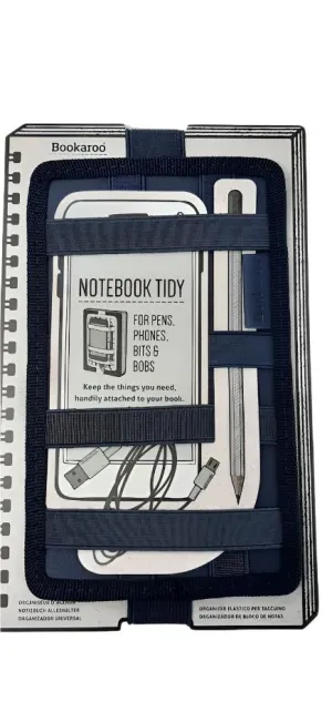 Note Book Tidy- for Pens - Phones - Navy-40946