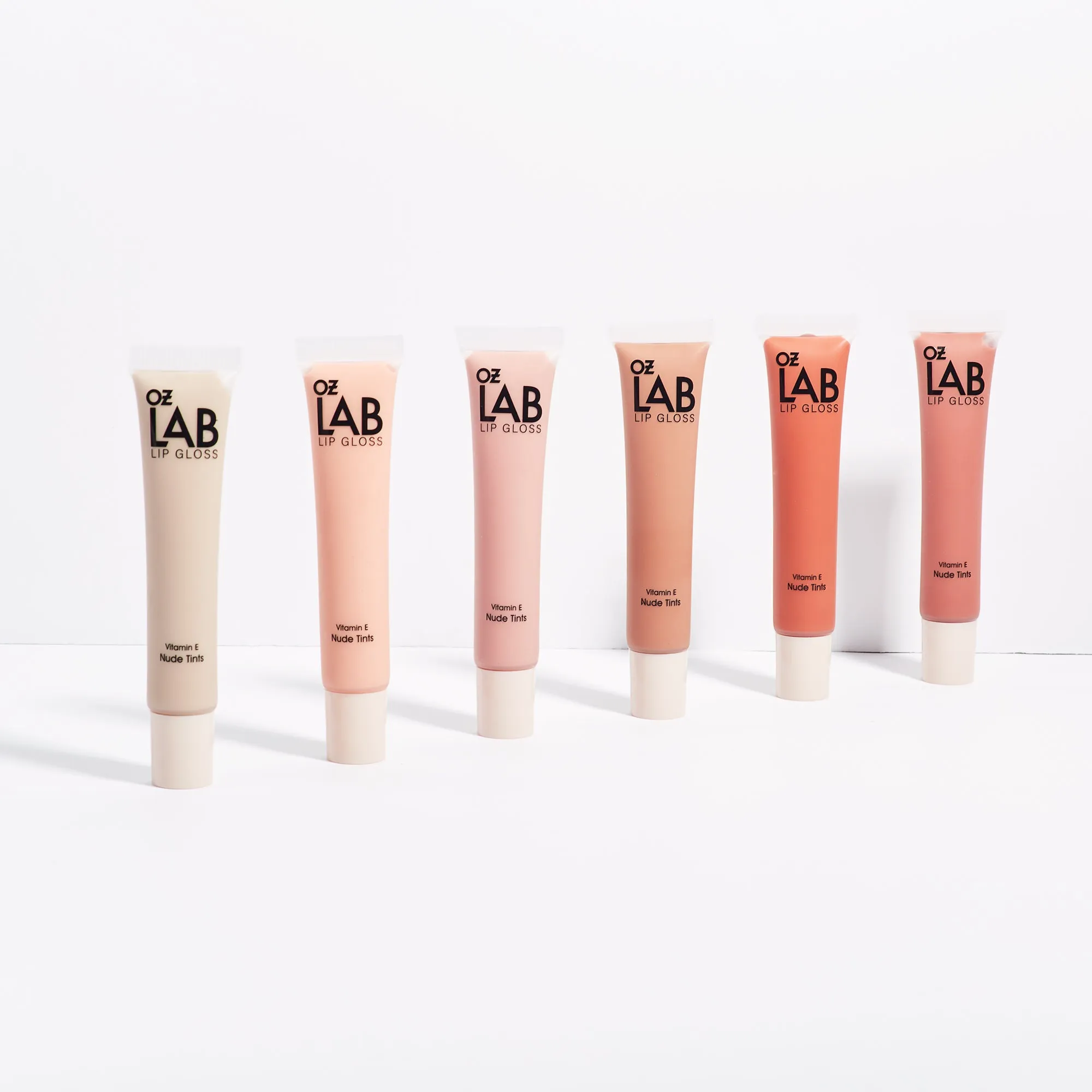 Nude Tinted Lip Gloss - 6 Shades