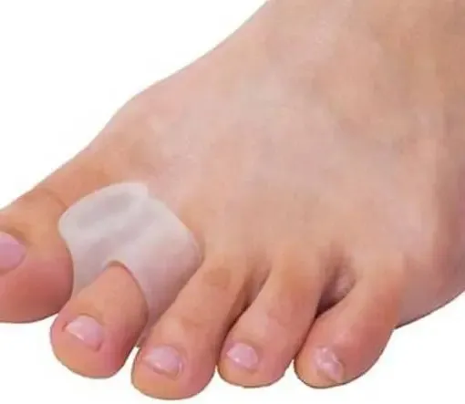 PediFix Visco-GEL Stay-Put Toe Spacers  Secure Relief for Rubbing Toes