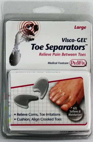 PediFix Visco-GEL Toe Separators  Soothing Relief & Toe Alignment