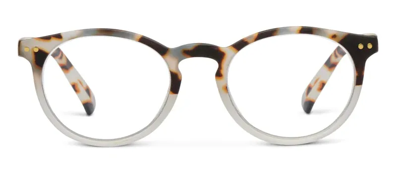 Peepers Rumor Reading Glass // Chai Tortoise Frost