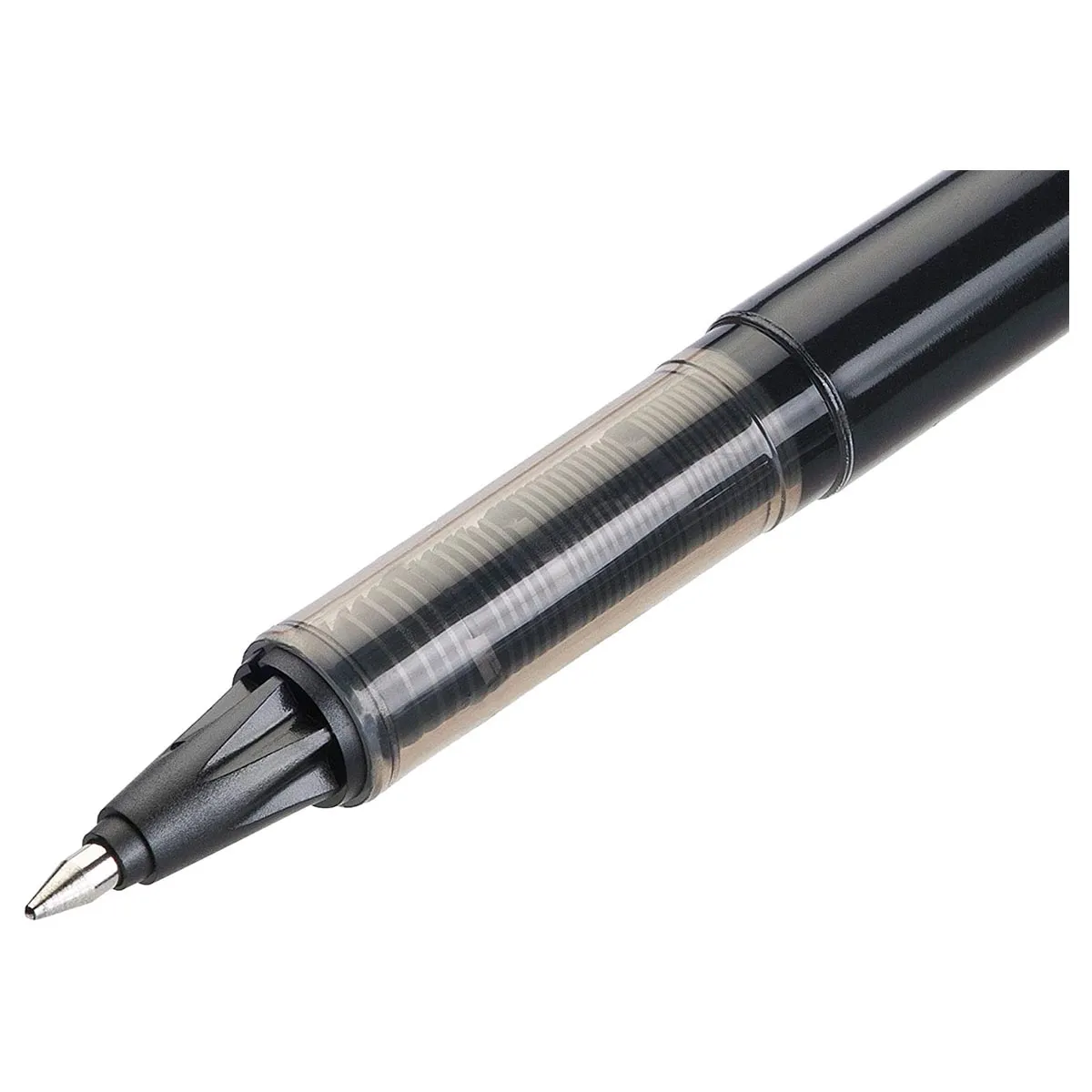 Pilot V Ball F 0.5 Black Rollerball Pen (3 Pack)