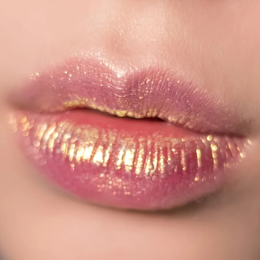Pink Pearlescent Lip Gloss