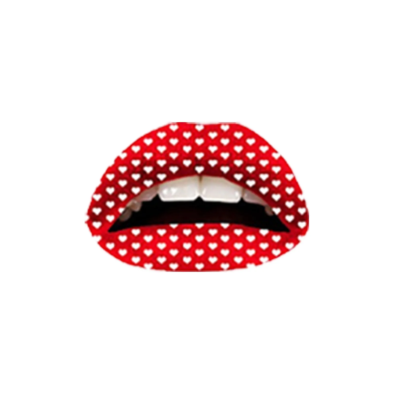 Polka Dot Pattern Stage Lipstick