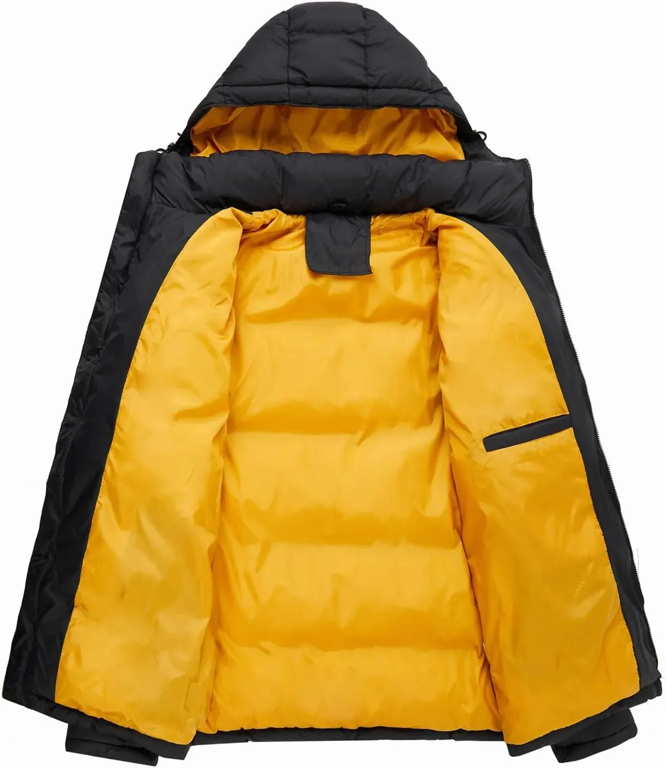 Puffer jacketr Men Thick Warm Winter jacketrs Parka Down Coats Fashion Casual Cotton Padded Parkas Man Outwear Top