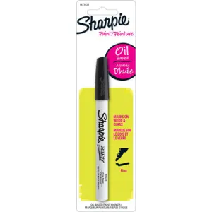 Sharpie Oil-Based Paint Marker  – Black – Fine Point