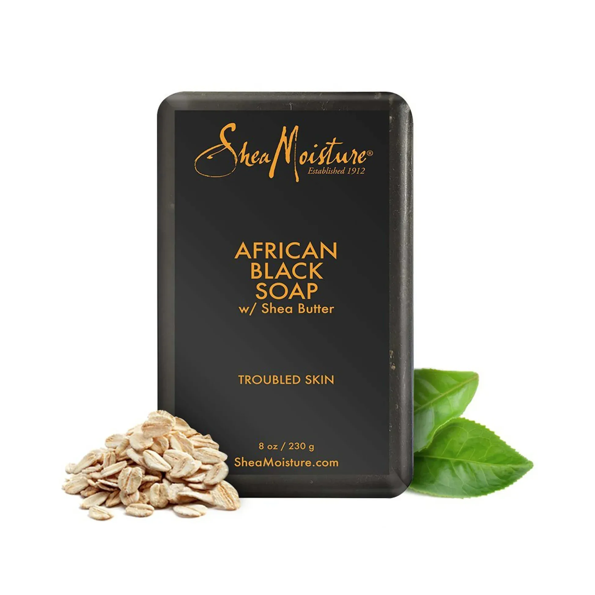 Shea Moisture African Black Soap With Shea Butter 230g
