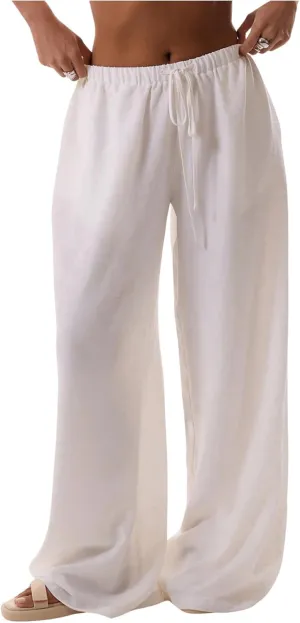 SHENHE Women's Green Wide Leg Palazzo Pants