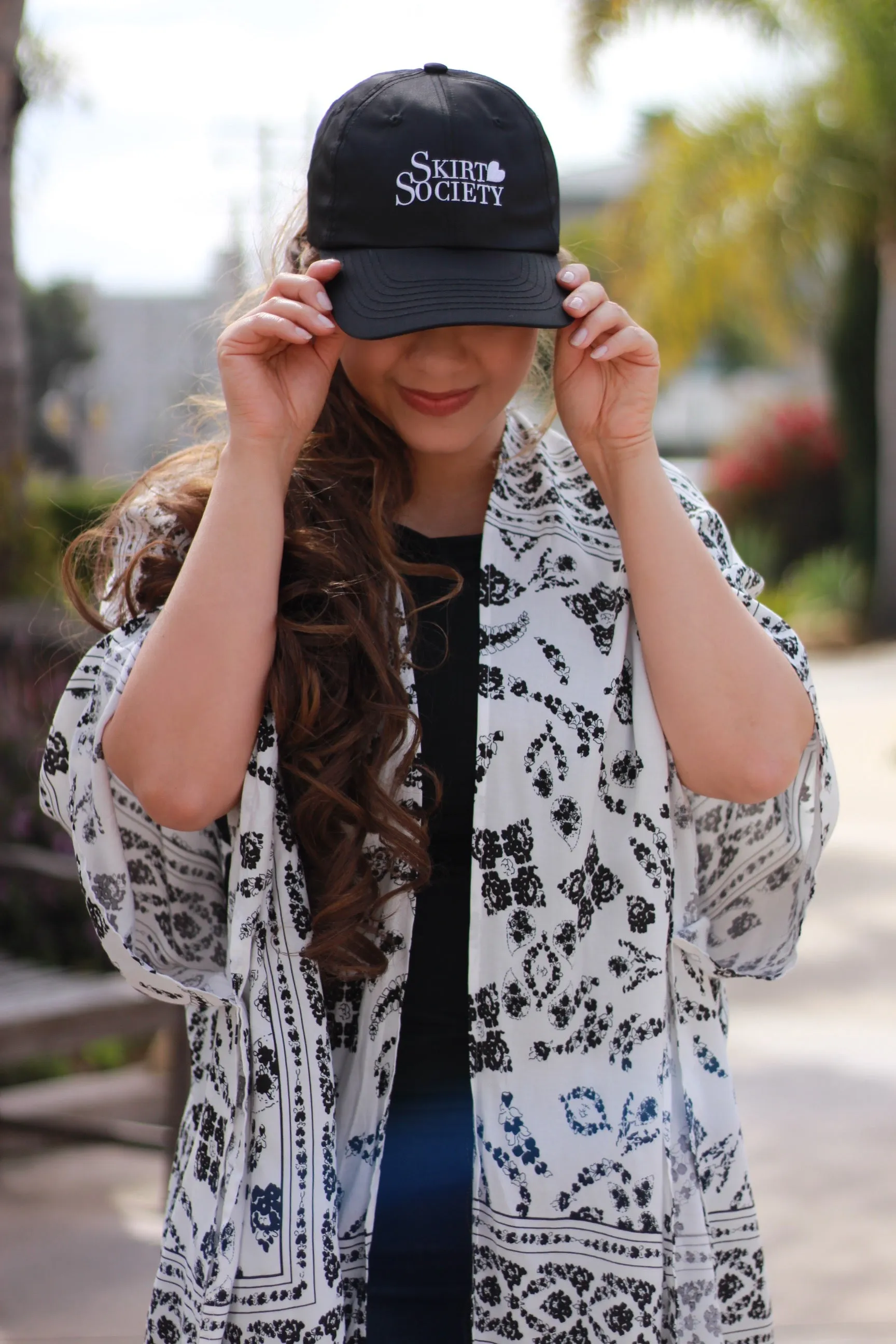 Skirt Society Satin Cap