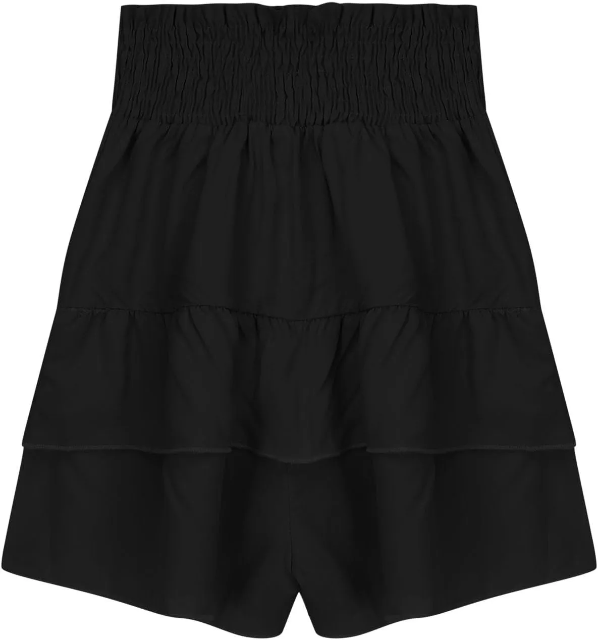 Skorts for Girls Summer Comfy Flowy Girls Shorts Size 10-12 Casual Ruffle Butterfly Short Pants with Liner