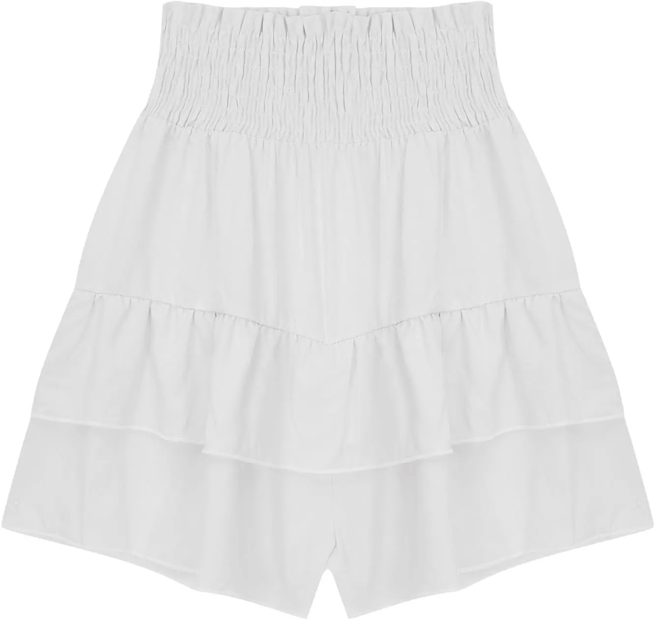 Skorts for Girls Summer Comfy Flowy Girls Shorts Size 10-12 Casual Ruffle Butterfly Short Pants with Liner