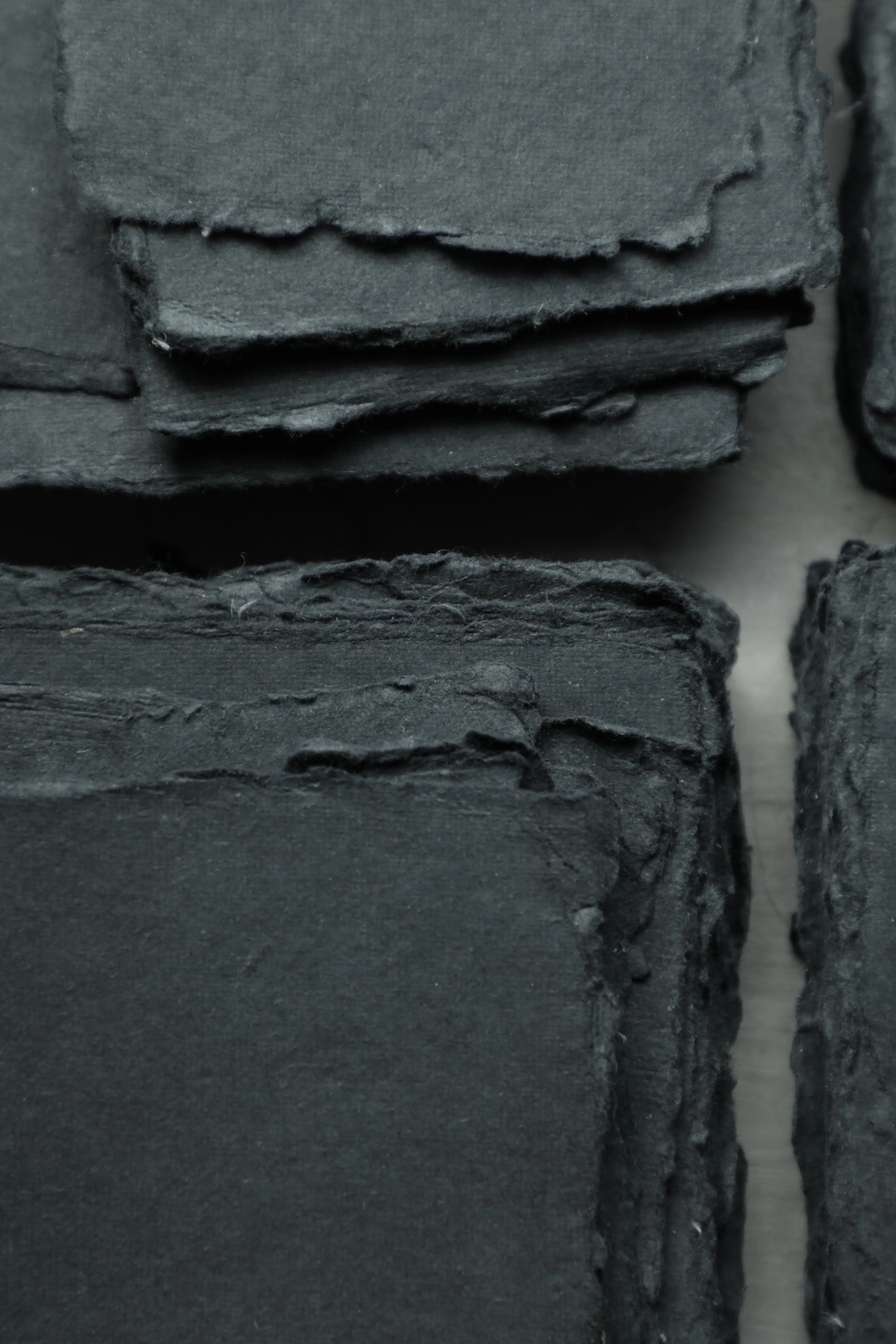Smooth Handmade Paper  {Black}