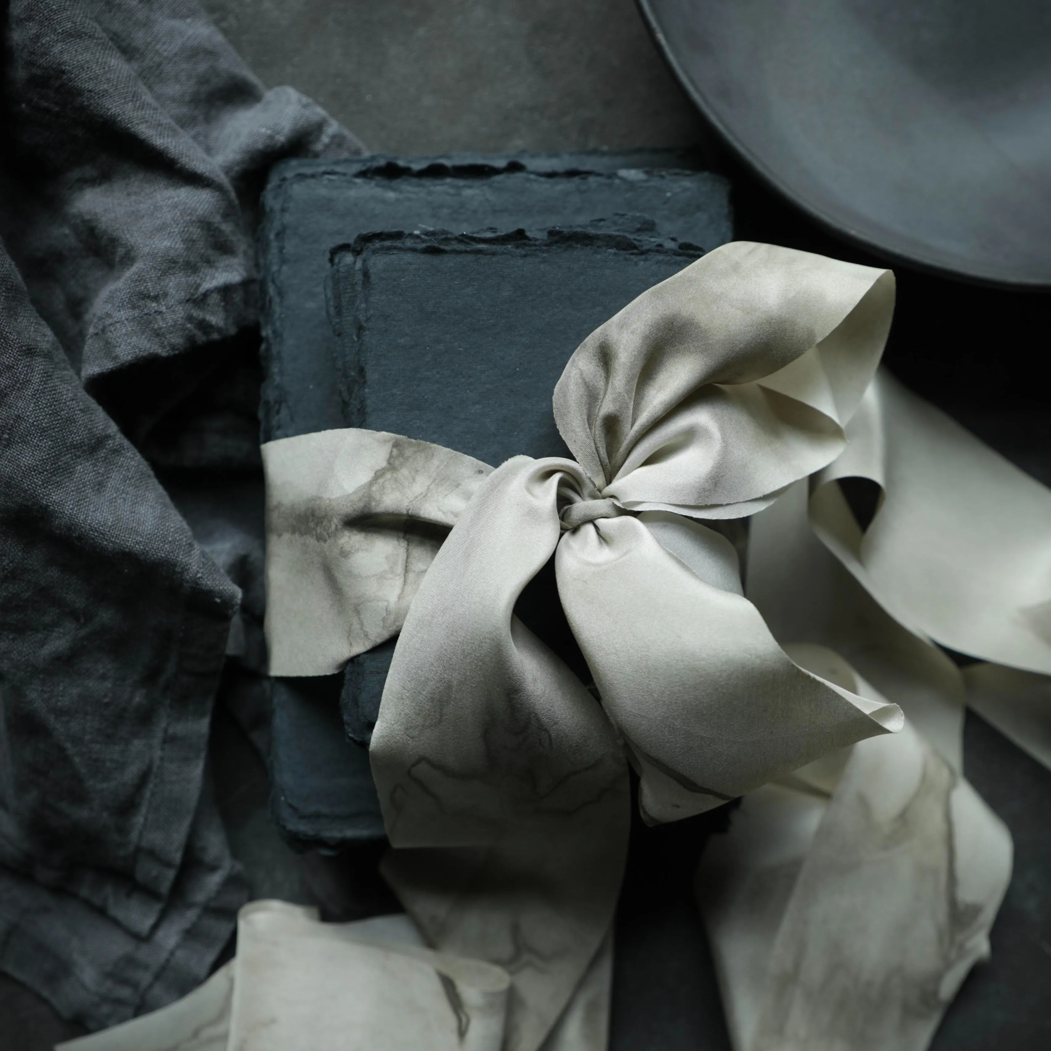 Smooth Handmade Paper  {Black}