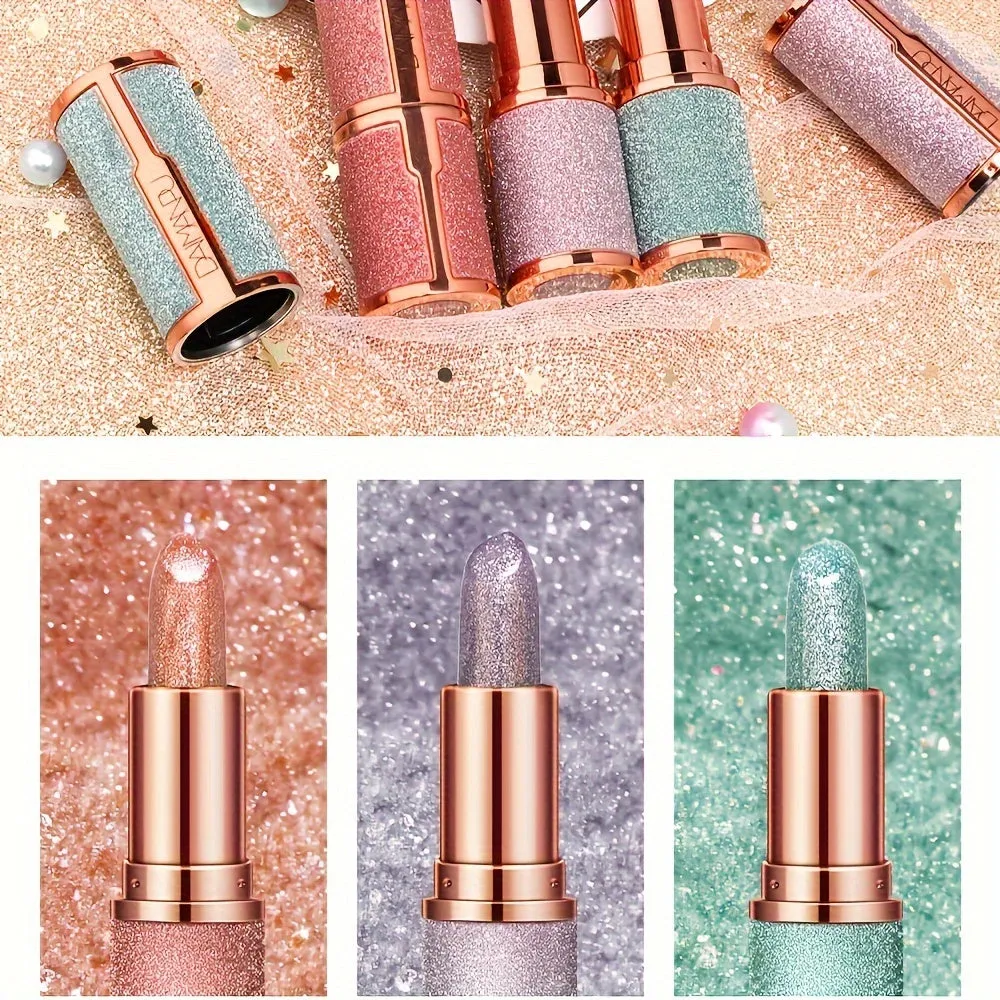 SparkleKiss Glitter Lipstick