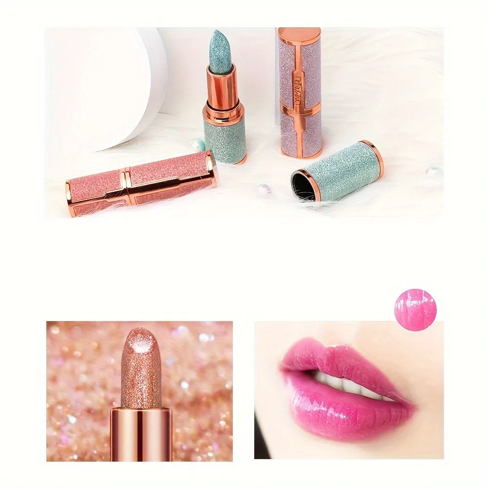 SparkleKiss Glitter Lipstick