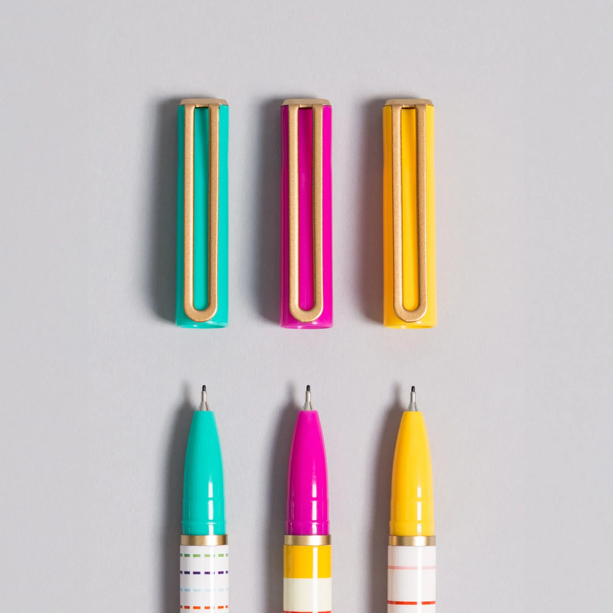 Stripes & Brights Felt Tip Pens, 3 CT Assorted Colors